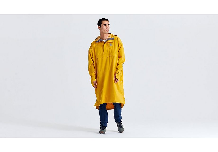 Specialized s/f rain poncho jacket ochre xxs/xs-Goodwynn'sGoodwynn's