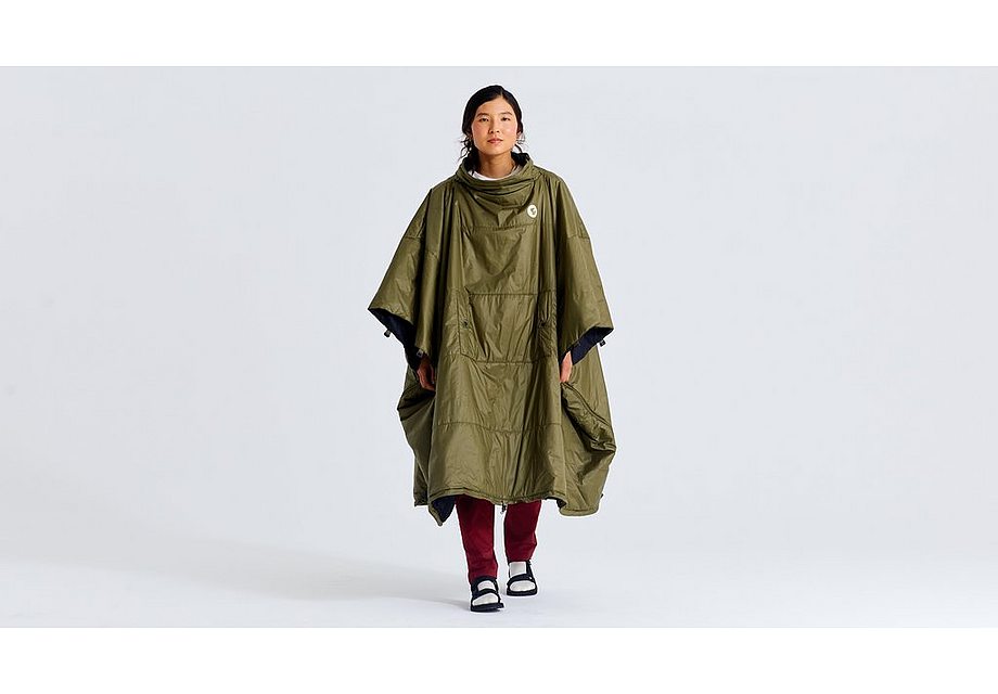 Specialized s/f sleep poncho jacket green regular-Goodwynn'sGoodwynn's