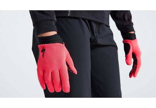 Specialized trail glove lf yth imperial red l-Goodwynn's