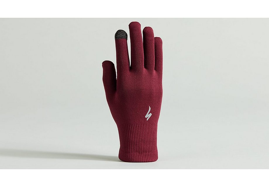 Specialized thermal knit glove lf maroon s-Goodwynn'sGoodwynn's
