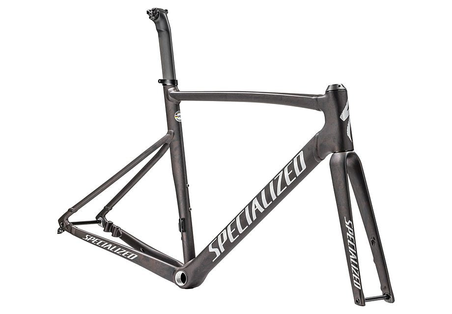 Specialized allez sprint frmset satin metallic dark navy + rusted red granite/gloss silver dust 56