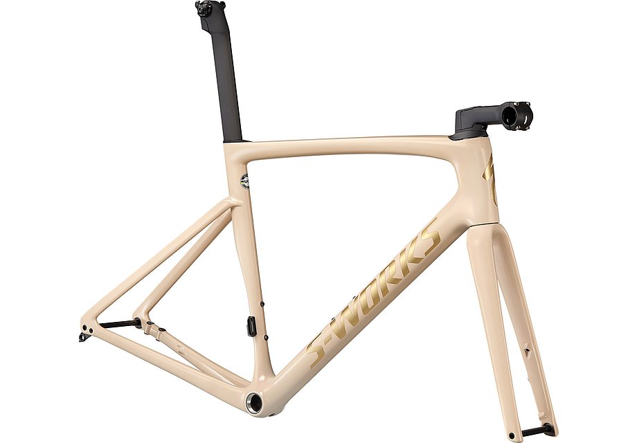 Specialized tarmac sl7 S-Works frmset sand/red/gold chameleon/satin brushed gold foil 44-Goodwynn'sGoodwynn's