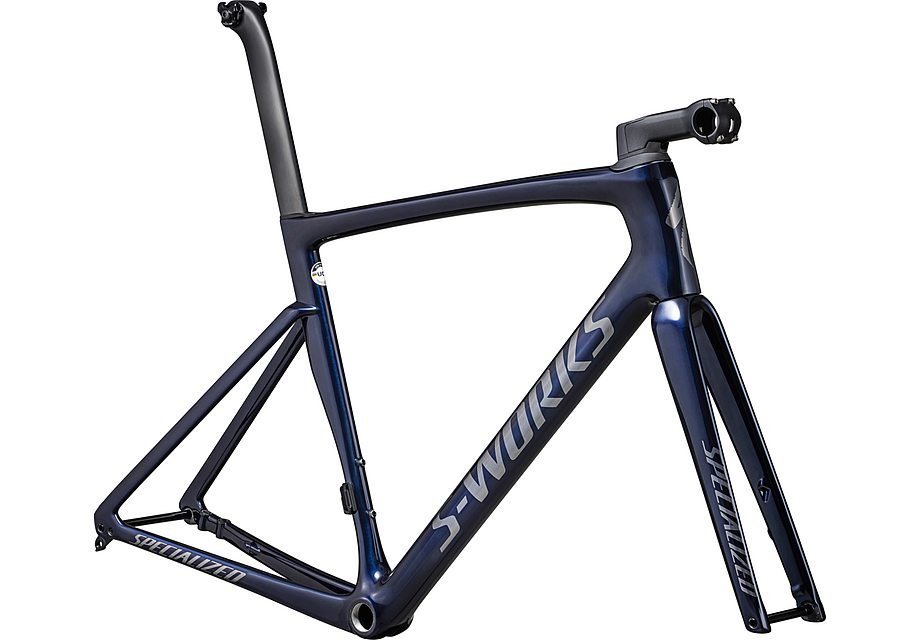 Specialized tarmac sl7 S-Works frmset gloss metallic deep marine/satin black chrome 56-Goodwynn'sGoodwynn's