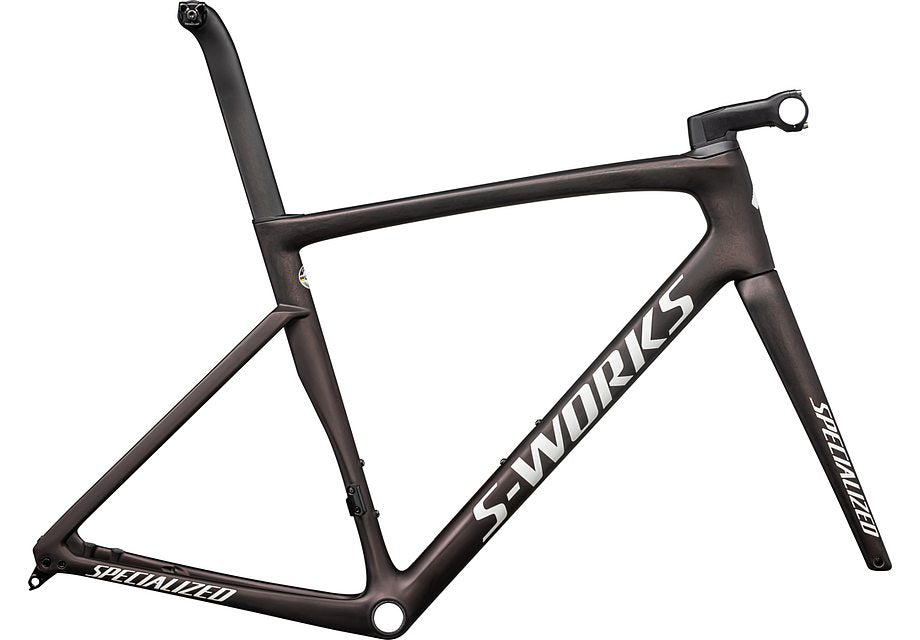Specialized tarmac sl7 S-Works frmset satin red onyx granite over black/ metallic white silver 49