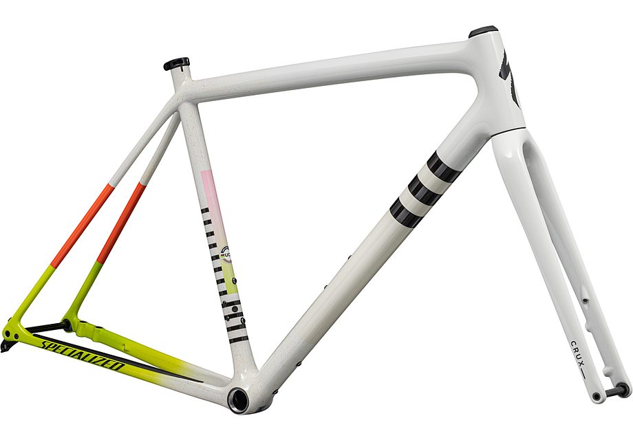 Specialized crux 10r frmset gloss dune/white birch/cactus bloom speckle 52-Goodwynn'sGoodwynn's