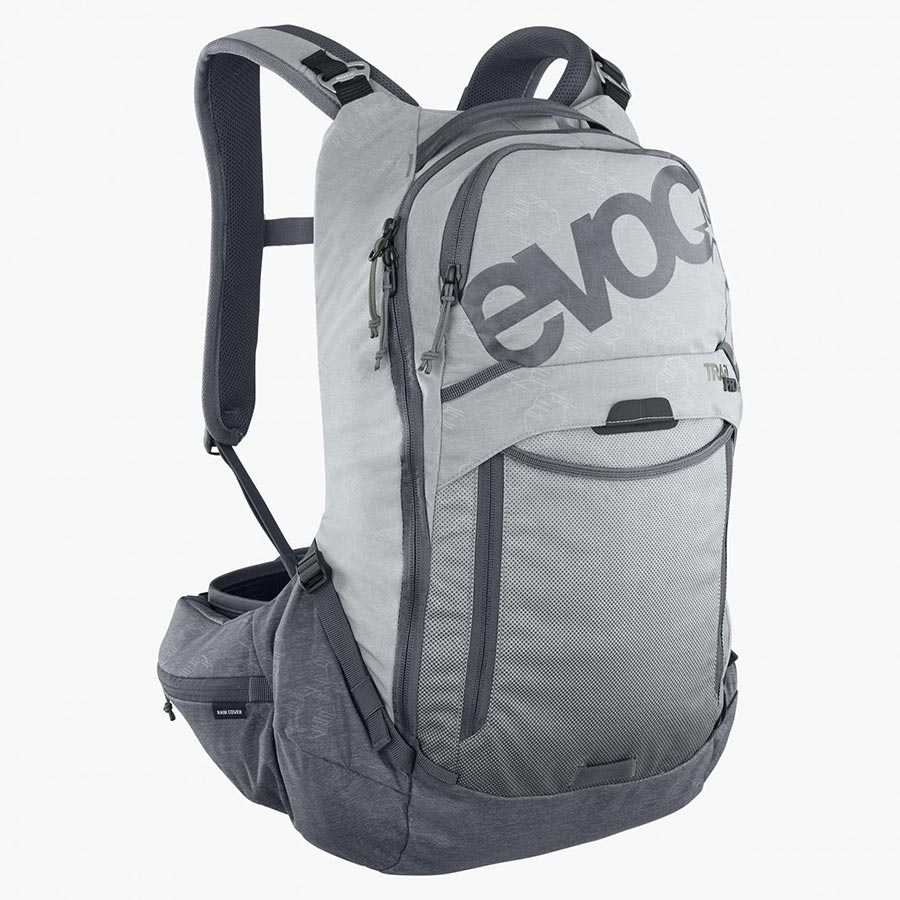 EVOC Trail Pro 16 Protector backpack 16L Stone/Carbon Grey LXL