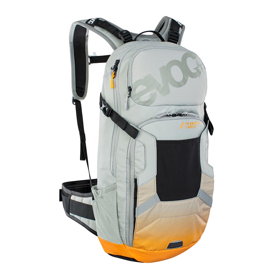 EVOC FR Enduro E-Ride 16 Protector backpack 16L Stone/Bright Orange ML-Goodwynn'sGoodwynn's