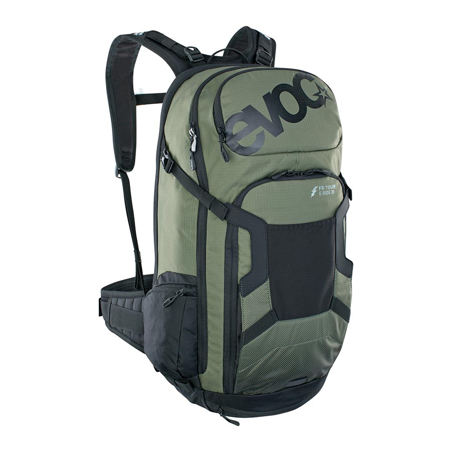 EVOC FR Tour E-Ride 30 Protector backpack 30L Dark Olive/Black ML-Goodwynn'sGoodwynn's