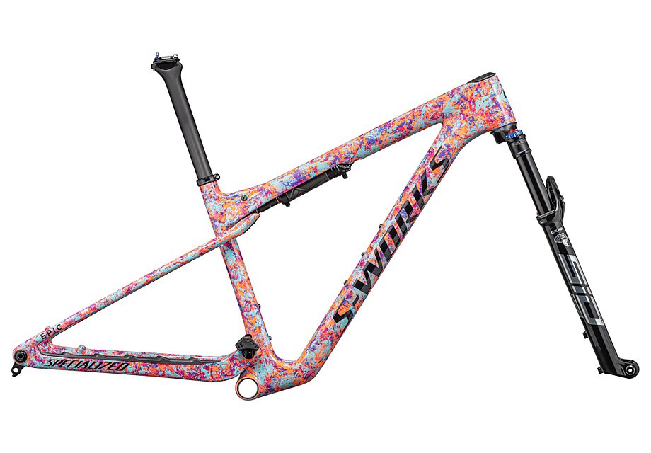 Specialized epic wc S-Works frmset gloss lagoon blue / purple orchid / blaze impasto xs-Goodwynn'sGoodwynn's