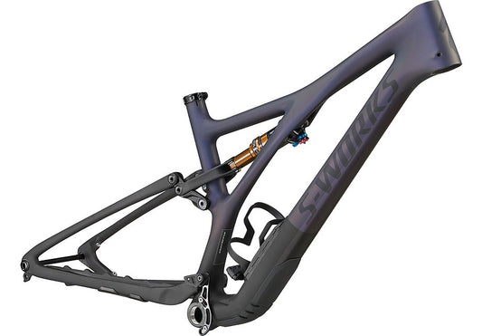 Specialized Stumpjumper S-Works frm frame satin dusty blue pearl / black / carbon s2-Goodwynn's