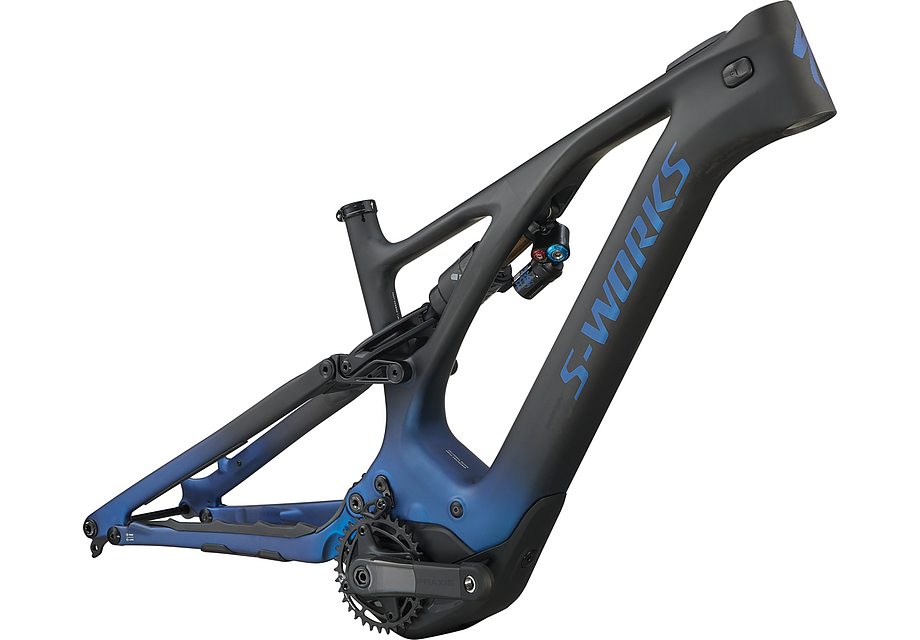 Specialized levo S-Works frmset blue ghost gravity fade / black / light silver s3