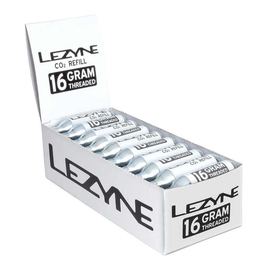 Lezyne CO² Cartridges Threaded 16g 30 units-Goodwynn's