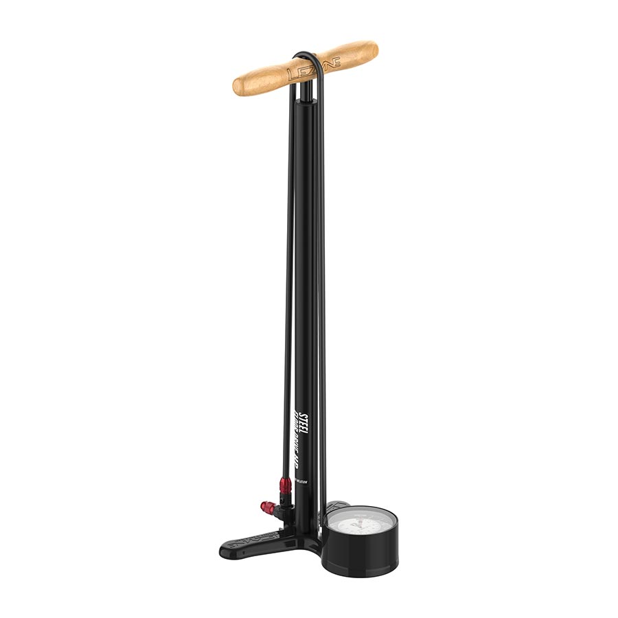 Lezyne Steel Floor Drive Floor Pump with 3.5" Gauge ABS Pro Head Flat Black-Goodwynn'sGoodwynn's
