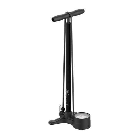 Lezyne Sport Floor Drive 3.5 DV Pump Flat Black-Goodwynn's
