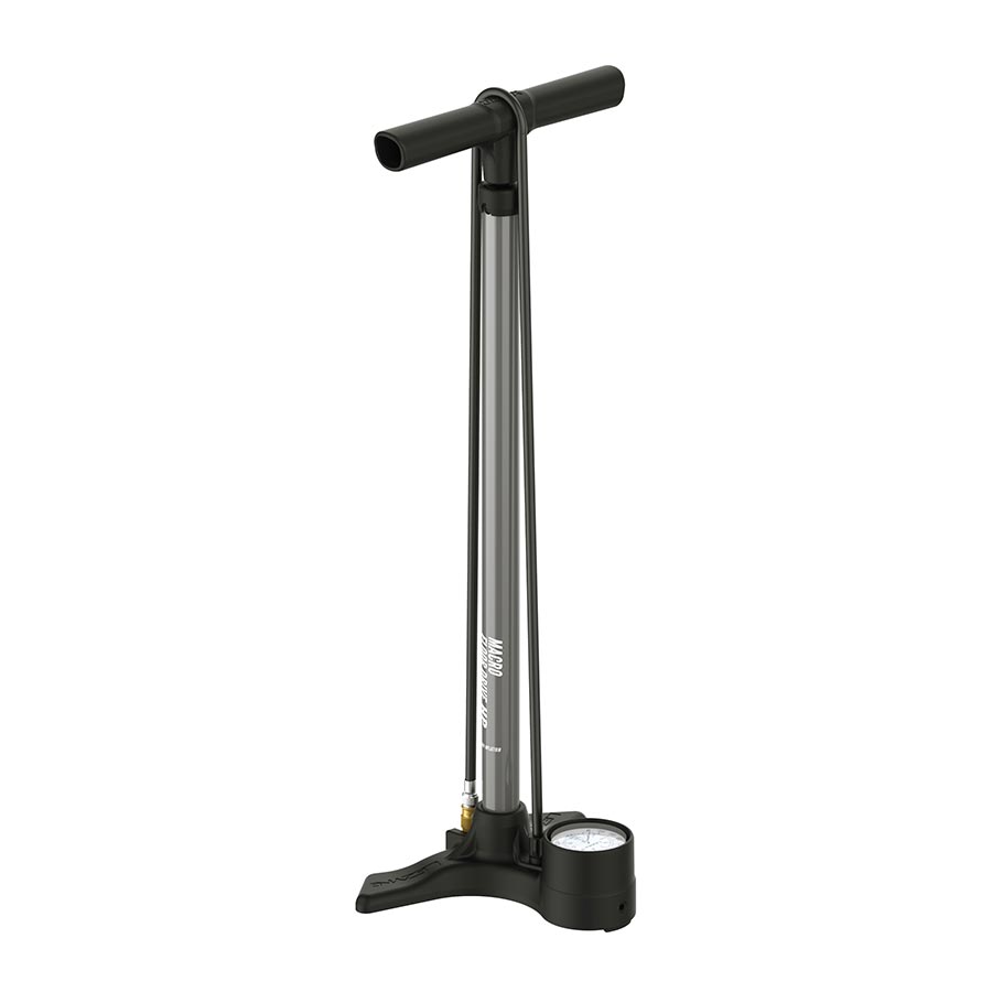 Lezyne Macro Floor Drive ABS Floor Pump - ABS Chuck 220psi Flat Grey-Goodwynn'sGoodwynn's