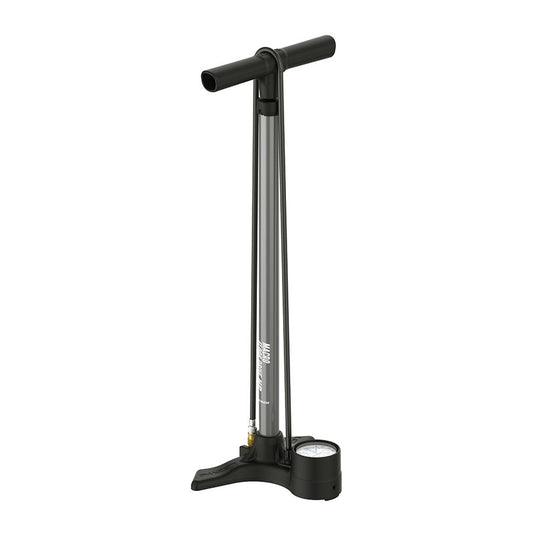 Lezyne Macro Floor Drive ABS Floor Pump - ABS Chuck 220psi Flat Grey-Goodwynn's
