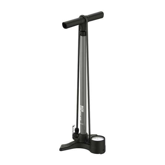 Lezyne Macro Floor Drive DV Pump Flat Gray-Goodwynn's