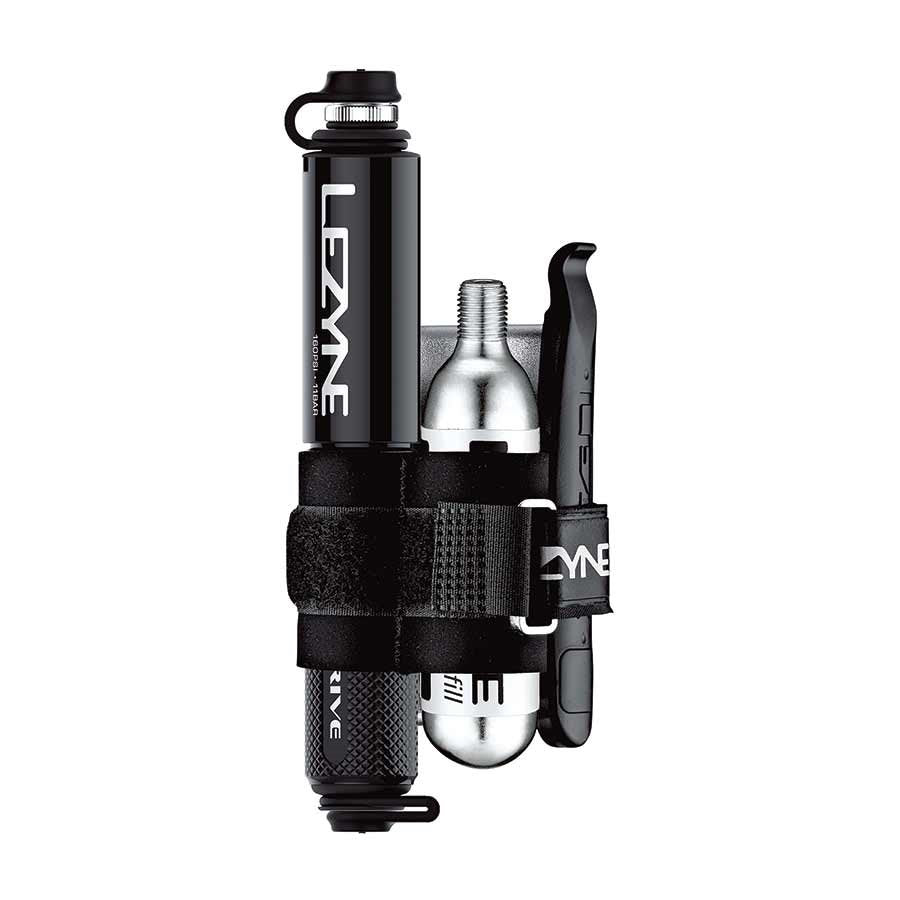 Lezyne Pocket Drive Loaded Pump 160psi Black-Goodwynn'sGoodwynn's