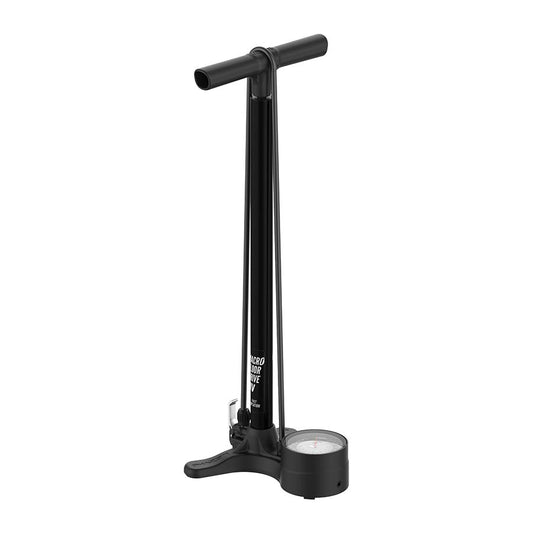 Lezyne Macro HV Floor Drive DV Pump Flat Black-Goodwynn's