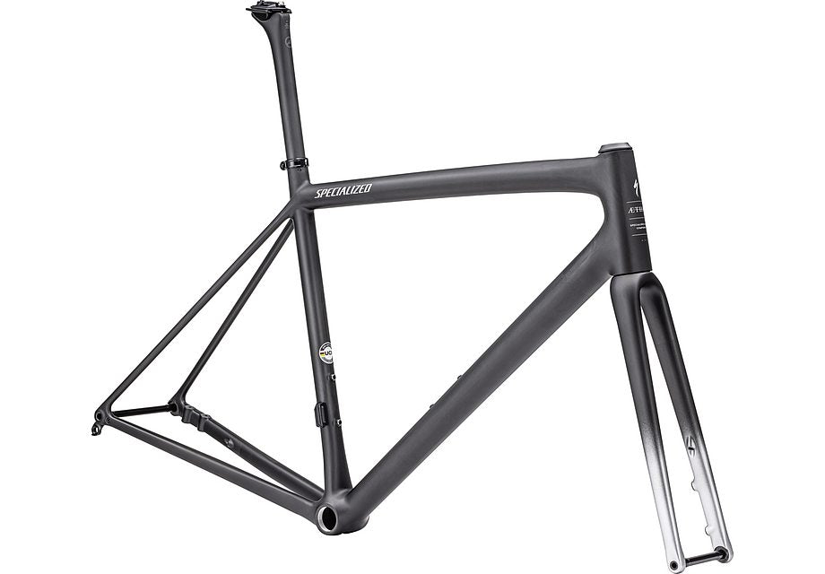 Specialized aethos frmset satin carbon/flake silver 56