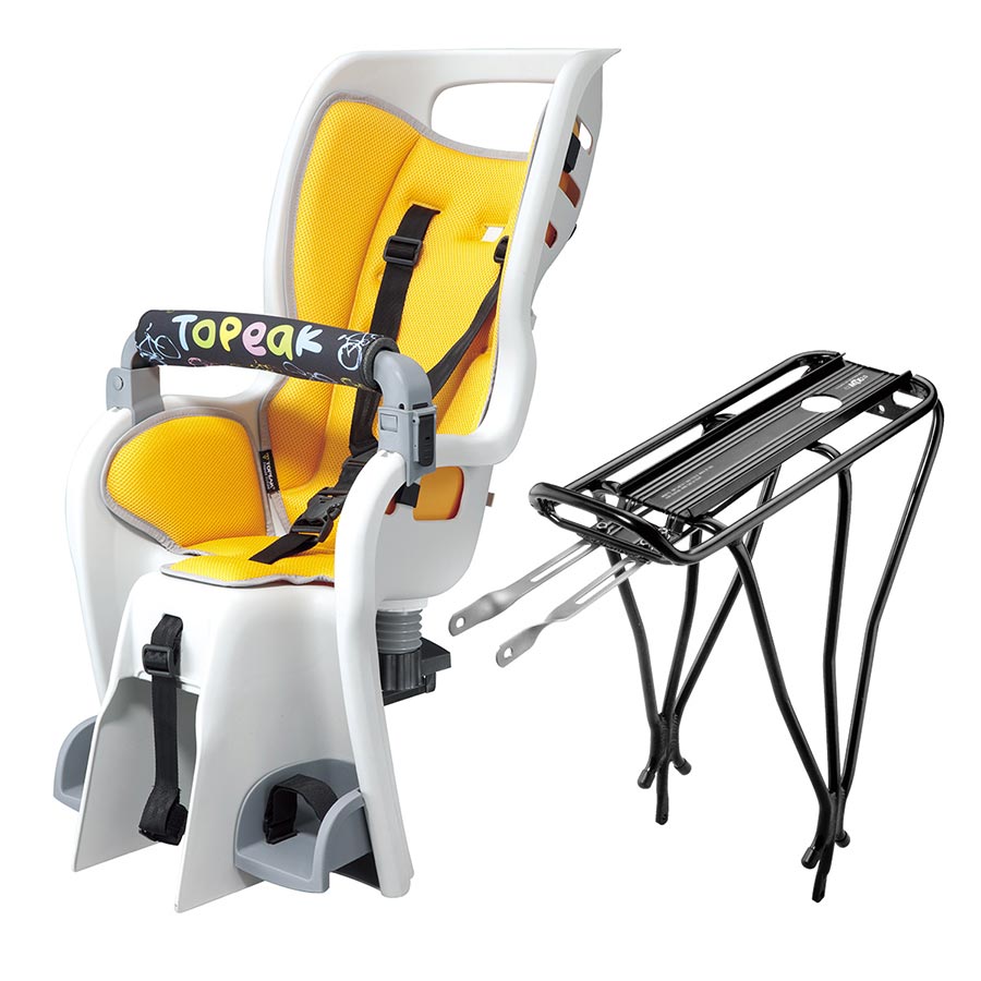 Topeak Baby Seat II Baby Seat On rear rack (included) Yellow-Goodwynn'sGoodwynn's