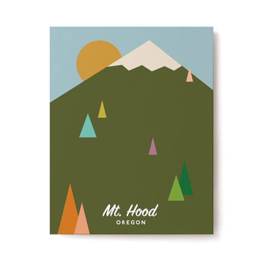 Tender Loving Empire - Retro Mt. Hood Print