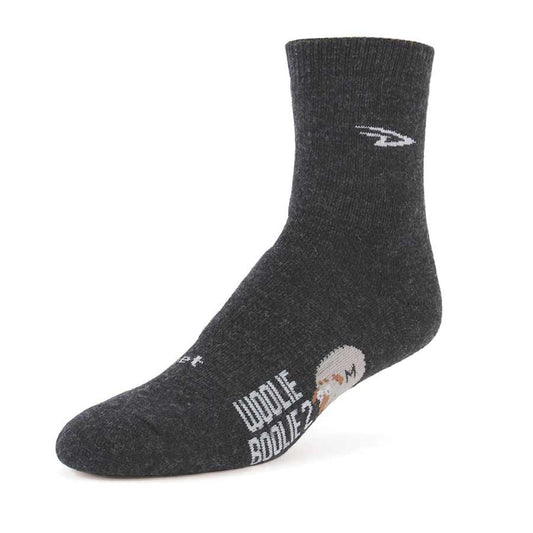 DeFeet Woolie Boolie 4 Socks Charcoal XL Pair
