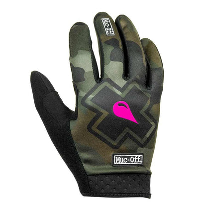 Muc-Off MTB Ride Full Finger Gloves Unisex Pair for Mountain Biking and Outdoor Use