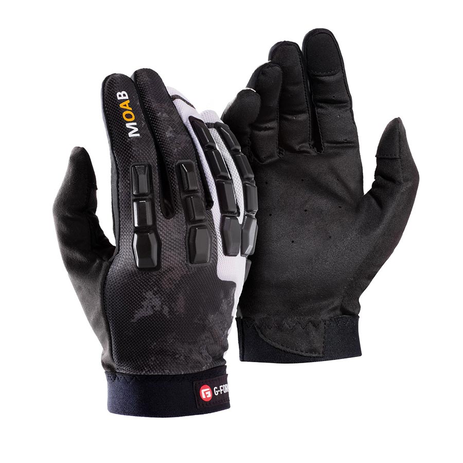 G-Form Moab Trail Full Finger Gloves Black/White S Pair-Goodwynn'sGoodwynn's