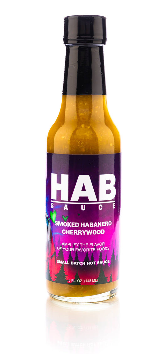 HAB Sauce - Smoked Habanero Cherrywood HAB Sauce Hot Sauce