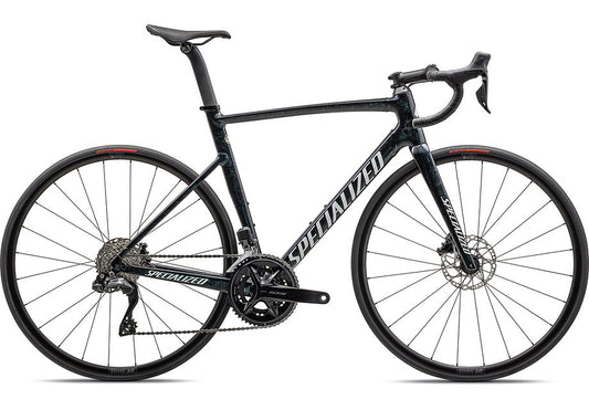 2023 Specialized allez sprint ltd bike gloss spectraflair granite over black / metallic white silver 49-Goodwynn's