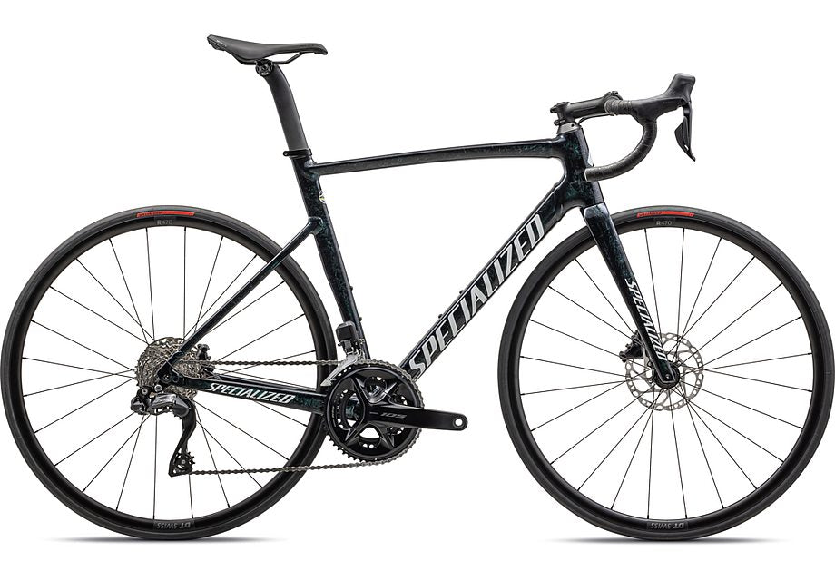 2023 Specialized allez sprint ltd bike gloss spectraflair granite over black / metallic white silver 56-Goodwynn'sGoodwynn's