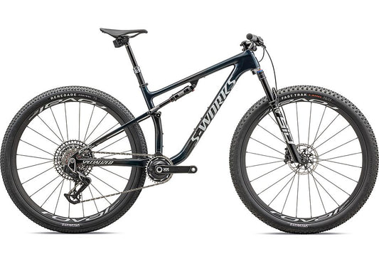 2023 Specialized epic S-Works ltd bike gloss teal tint fades/ metallic white silver m-Goodwynn's