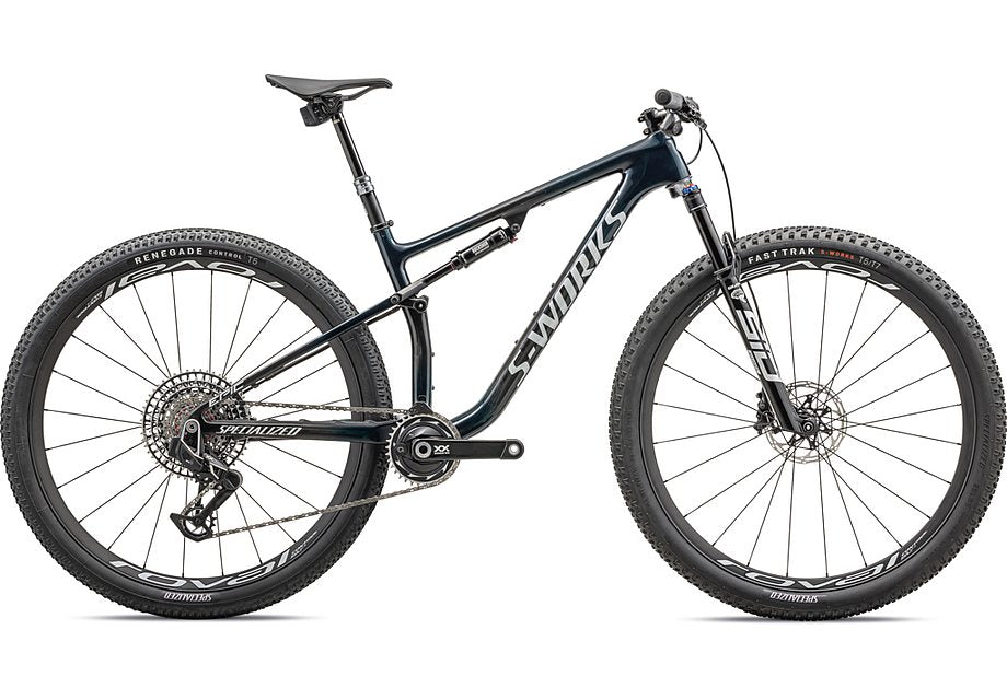 2023 Specialized epic S-Works ltd bike gloss teal tint fades/ metallic white silver l-Goodwynn'sGoodwynn's