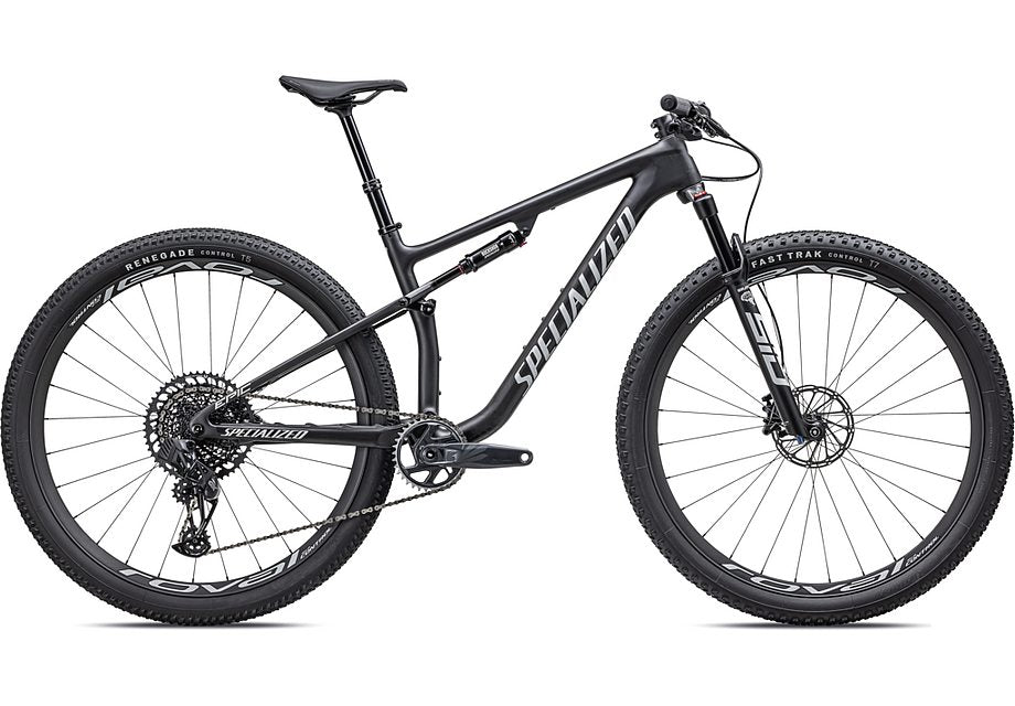 2023 Specialized epic expert bike satin carbon / metallic white silver l-Goodwynn'sGoodwynn's