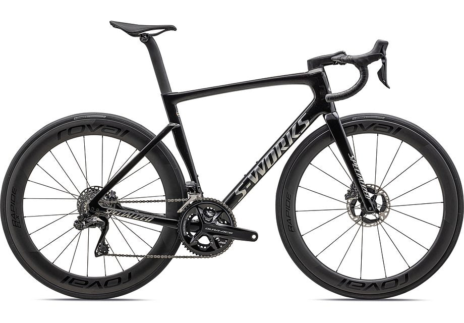 2023 Specialized tarmac sl7 S-Works di2 bike gloss black pearl granite over carbon / chrome 44