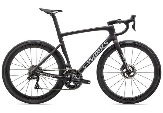 2023 Specialized tarmac sl7 S-Works di2 bike satin red onyx granite over black / metallic white silver 54-Goodwynn's