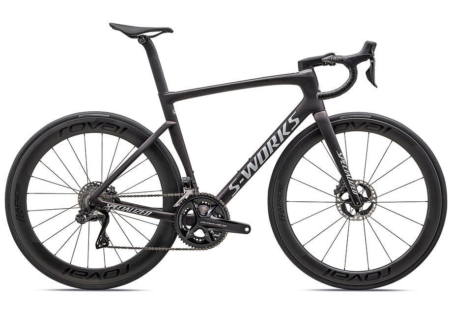 2023 Specialized tarmac sl7 S-Works di2 bike satin red onyx granite over black / metallic white silver 49-Goodwynn'sGoodwynn's