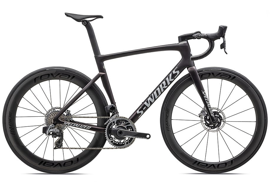 2023 Specialized tarmac sl7 S-Works etap bike satin red onyx granite over black / metallic white silver 52-Goodwynn'sGoodwynn's