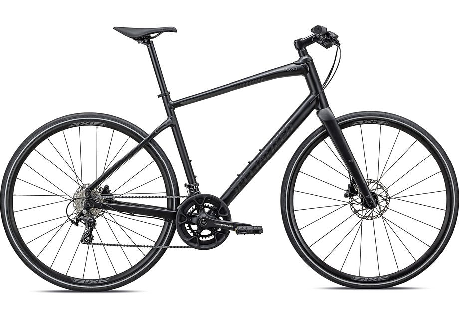 2024 Specialized sirrus 4.0 bike satin black / smoke / black reflective xxs-Goodwynn'sGoodwynn's