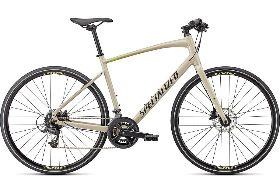 2024 Specialized sirrus 2.0 bike gloss white mountains / limestone / satin black reflective xxs-Goodwynn'sGoodwynn's