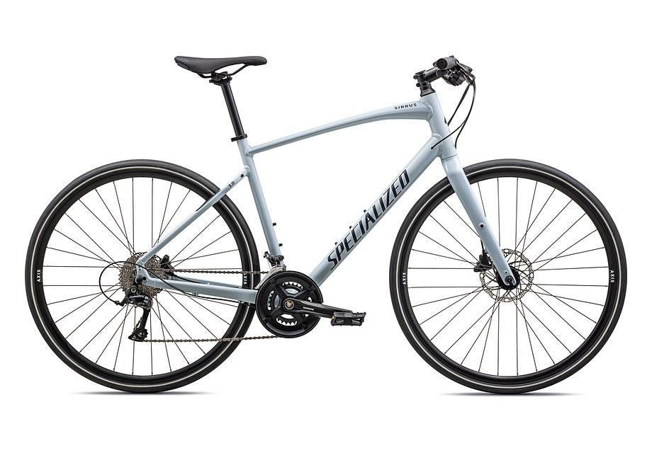 2023 Specialized sirrus 3.0 bike gloss morning mist / satin deep marine reflective l-Goodwynn'sGoodwynn's