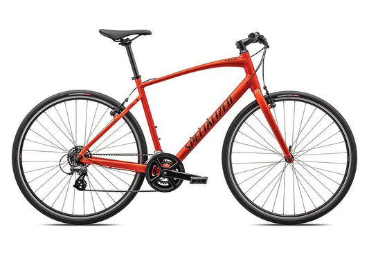 2023 Specialized sirrus 1.0 bike gloss fiery red / satin black reflective l-Goodwynn's
