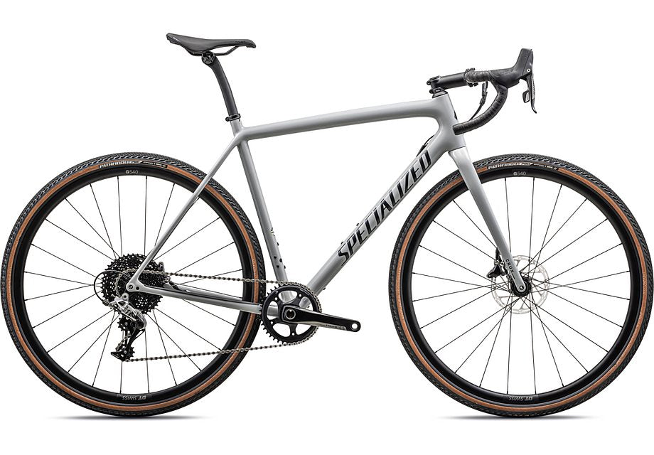 2023 Specialized crux comp bike gloss dove grey/metallic navy 61