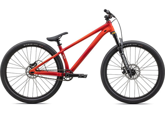 2023 Specialized p.4 bike satin red tint diffused / fiery red / white 27.5"-Goodwynn's