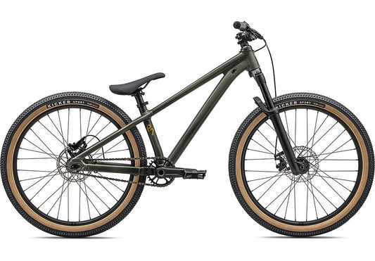 2023 Specialized p.2 bike satin dark moss overspray / oak green / harvest gold 24"-Goodwynn's