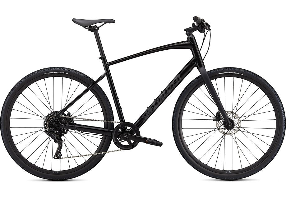 2022 Specialized sirrus x 2.0 bike gloss black / satin charcoal reflective xxs-Goodwynn'sGoodwynn's
