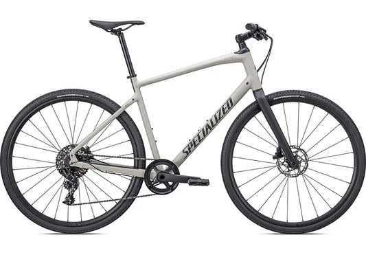 2022 Specialized sirrus x 4.0 bike white mountains / taupe / satin black reflective xxs-Goodwynn's