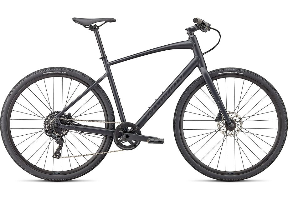 2022 Specialized sirrus x 3.0 bike satin cast black / black / satin black reflective l-Goodwynn'sGoodwynn's