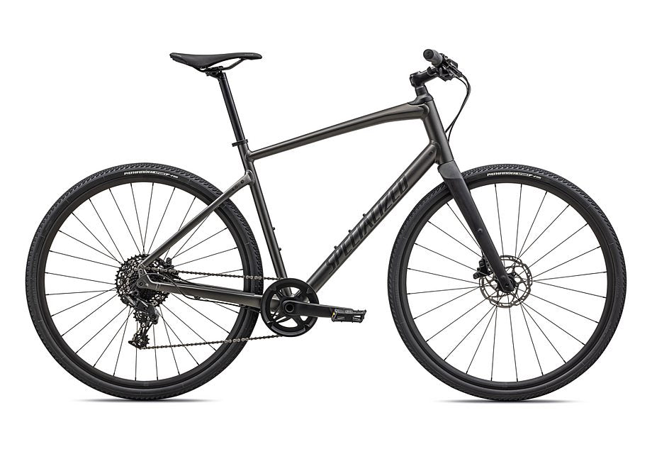2023 Specialized sirrus x 4.0 bike satin smoke / satin black reflective l-Goodwynn'sGoodwynn's